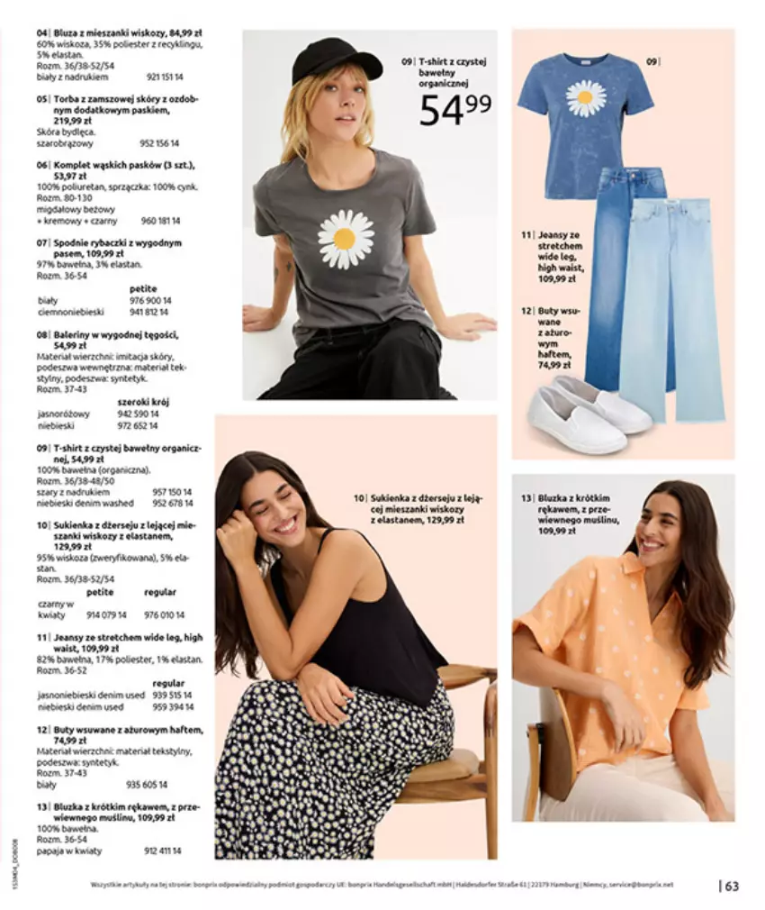 Gazetka promocyjna Bonprix - WSZYSTKO W CZERWIENI - ważna 30.03 do 27.04.2026 - strona 65 - produkty: Baleriny, Buty, Cynk, Fa, HP, Papaja, Ryba, Spodnie, Torba, Wełna