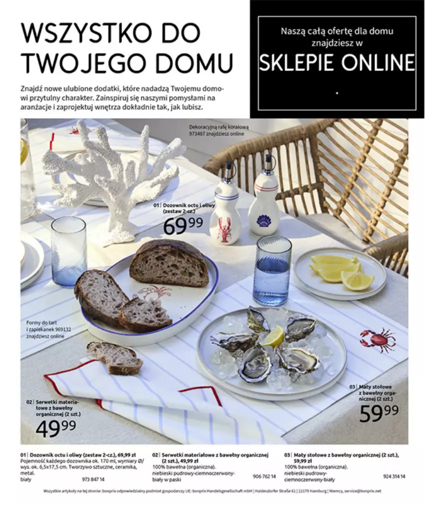 Gazetka promocyjna Bonprix - WSZYSTKO W CZERWIENI - ważna 30.03 do 27.04.2026 - strona 97 - produkty: Dozownik, Fa, K2, Kawa, O nas, Ser, Serwetki