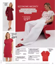 Gazetka promocyjna Bonprix - WSZYSTKO W CZERWIENI - Gazetka - ważna od 27.04 do 27.04.2026 - strona 7 - produkty: Sukienka, Fa