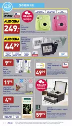 Gazetka promocyjna Aldi - Pełny katalog - Gazetka - ważna od 12.02 do 12.02.2022 - strona 30 - produkty: Szkatułka, Sok, INSTAX, Stek, Stół, Szkatułka na biżuterię, Pasek, Zegar, Garaż, Lampa, Nawóz, Olej, Obiektyw, Podkład