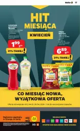 Gazetka promocyjna Netto - Artykuły spożywcze - Gazetka - ważna od 17.04 do 17.04.2024 - strona 17 - produkty: Por, Lemoniada, Chipsy, Cień, Kosz, Tera, Limonka, Aronia, Mięta