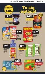 Gazetka promocyjna Netto - Artykuły spożywcze - Gazetka - ważna od 17.04 do 17.04.2024 - strona 9 - produkty: Corn flakes, Gra, Kaktus, Melvit, Płatki owsiane, Lody, Miód, Chleb tostowy, Dan Cake, Danio, Chleb, Mieszanka bakaliowa, Nestlé