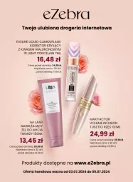 Gazetka promocyjna Dino - Gazetka 27 / 2024 - Gazetka - ważna od 09.07 do 09.07.2024 - strona 68 - produkty: Por, Eveline, Tusz, Fusion, Max Factor, Fa