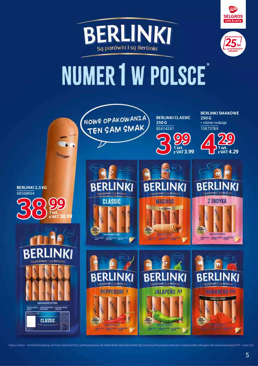 Gazetka promocyjna Selgros - Katalog Markowe Produkty - ważna 03.02 do 16.02.2022 - strona 5 - produkty: Berlinki