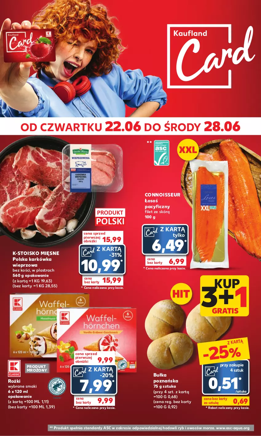 Gazetka promocyjna Kaufland - Mocny Start - ważna 26.06 do 28.06.2023 - strona 18 - produkty: Bułka, Gra, Karkówka wieprzowa