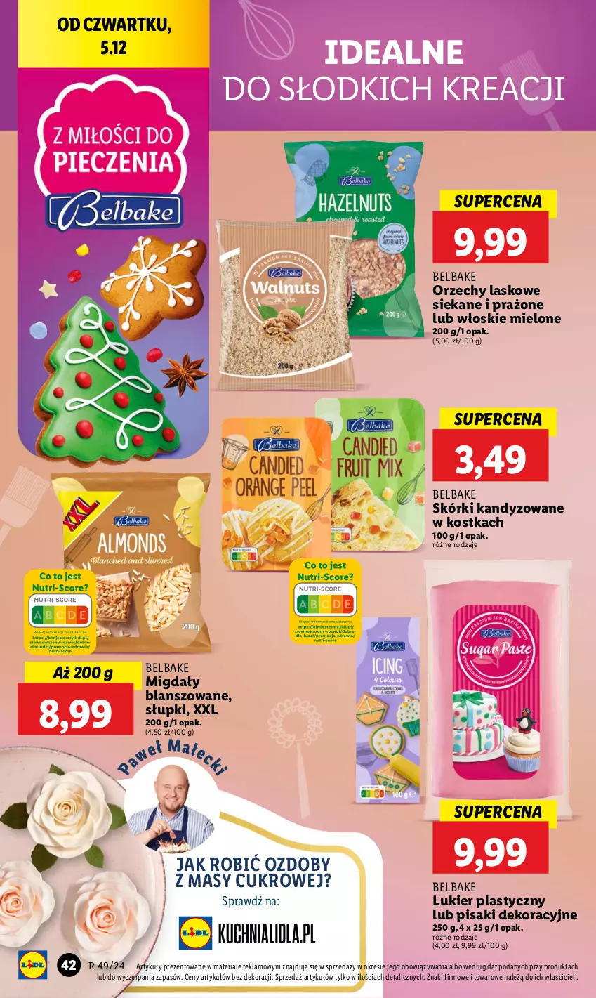 Gazetka promocyjna Lidl - GAZETKA - ważna 05.12 do 07.12.2024 - strona 46 - produkty: Migdały