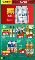 Gazetka promocyjna Lidl - GAZETKA - Gazetka - ważna od 07.12 do 07.12.2024 - strona 48 - produkty: Sos, Sok, Por, Mus, Oleofarm, Ice tea, Napoje, Sok jabłkowy, Tymbark, Syrop, Woda mineralna, Kubuś, Woda, Cisowianka, Oleo, Nestea, Nektar, Hortex, Fa