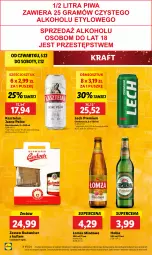 Gazetka promocyjna Lidl - GAZETKA - Gazetka - ważna od 07.12 do 07.12.2024 - strona 52 - produkty: Ser, Kasztelan, Lech Premium