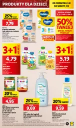 Gazetka promocyjna Lidl - GAZETKA - Gazetka - ważna od 07.12 do 07.12.2024 - strona 57 - produkty: Płyn do kąpieli, Deser owocowy, HiPP, Ser, Ryż, Por, Mus, Gra, Oliwka dla dzieci, Bebiko, Sport, Smoothie, Szampon, Dzieci, Deser, Nestlé, Hipp Bio