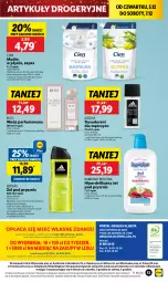 Gazetka promocyjna Lidl - GAZETKA - Gazetka - ważna od 07.12 do 07.12.2024 - strona 59 - produkty: Woda perfumowana, Mydło w płynie, Gra, Rama, Dezodorant, Perfum, Adidas, Mola, Mydło, Woda