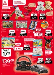 Gazetka promocyjna Selgros - Oferta przemysłowa - Gazetka - ważna od 17.02 do 17.02.2021 - strona 26 - produkty: Ser, Gra, Chodzik, Dentysta, Pociąg, Puzzle, Play-Doh, Tera, Monster truck, Mega Bloks, Hot Wheels, Monopoly, LG, Fa