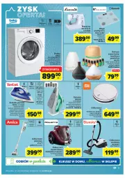 Gazetka promocyjna Carrefour - Gazetka Multimedia - Gazetka - ważna od 05.03 do 05.03.2022 - strona 9 - produkty: Odkurzacz, Pralka, Top, Mop, Przewód, Beko, Tefal, Robot, Szyna, Amica, Braun, Waga, Olej, Rowenta, Fa