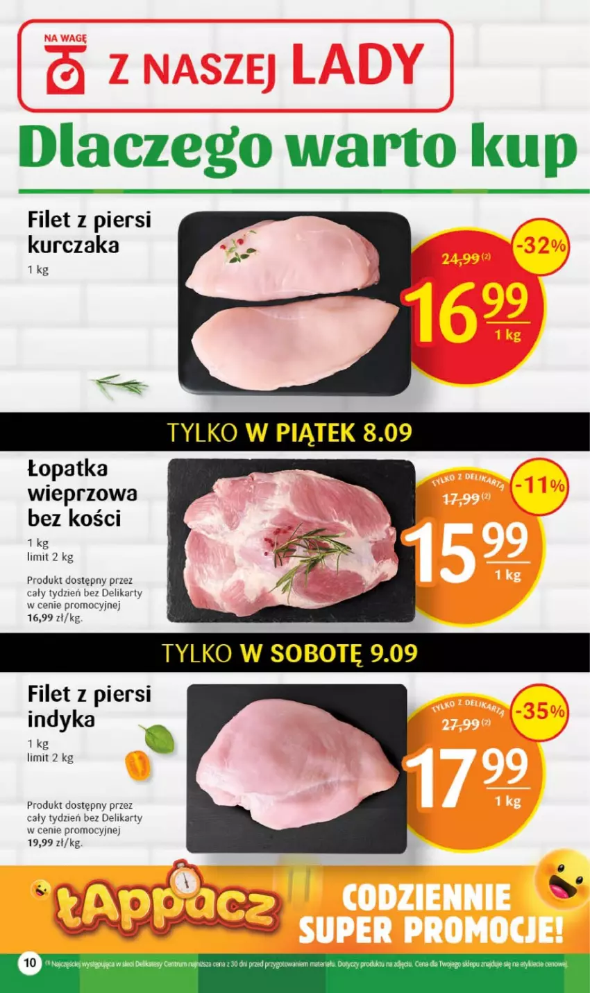 Gazetka promocyjna Delikatesy Centrum - Gazetka DC35 - ważna 07.09 do 13.09.2023 - strona 10 - produkty: Filet z piersi kurczaka, Kurczak, Rum