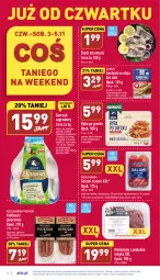 Gazetka promocyjna Aldi - Pełny katalog - Gazetka - ważna od 05.11 do 05.11.2022 - strona 24 - produkty: Kurczak, Warzywa, Sos, Por, Salami, Ryba po grecku, Płaty śledziowe, Ryba, Sardynki, Kiełbaski pieprzowe, Lion, Pieprz, Olej