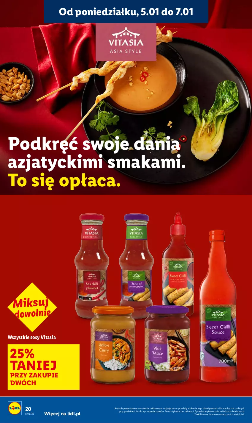 Gazetka promocyjna Lidl - GAZETKA - ważna 05.01 do 07.01.2026 - strona 22 - produkty: Sos