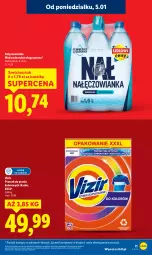 Gazetka promocyjna Lidl - GAZETKA - Gazetka - ważna od 07.01 do 07.01.2026 - strona 11 - produkty: Nałęczowianka, Proszek do prania, Vizir, Woda mineralna, Woda