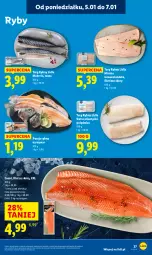 Gazetka promocyjna Lidl - GAZETKA - Gazetka - ważna od 07.01 do 07.01.2026 - strona 39 - produkty: Polędwica, Por, Miruna, Tusz, Dorsz