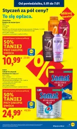 Gazetka promocyjna Lidl - GAZETKA - Gazetka - ważna od 07.01 do 07.01.2026 - strona 5 - produkty: Elseve, Tablet, Somat, Szampon, Zmywarki, Tabletki do zmywarki