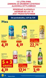 Gazetka promocyjna Lidl - GAZETKA - Gazetka - ważna od 07.01 do 07.01.2026 - strona 50 - produkty: Piwa, Por, Gra, Kasztelan, Tyskie, Perła, Kozel