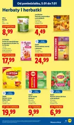 Gazetka promocyjna Lidl - GAZETKA - Gazetka - ważna od 07.01 do 07.01.2026 - strona 53 - produkty: Torebka, Por, Herbata czarna, Lipton, Herbata, Mango, Liczi