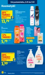 Gazetka promocyjna Lidl - GAZETKA - Gazetka - ważna od 07.01 do 07.01.2026 - strona 58 - produkty: Emulsja, Rexona, Maska do twarzy, Maska, Antyperspirant