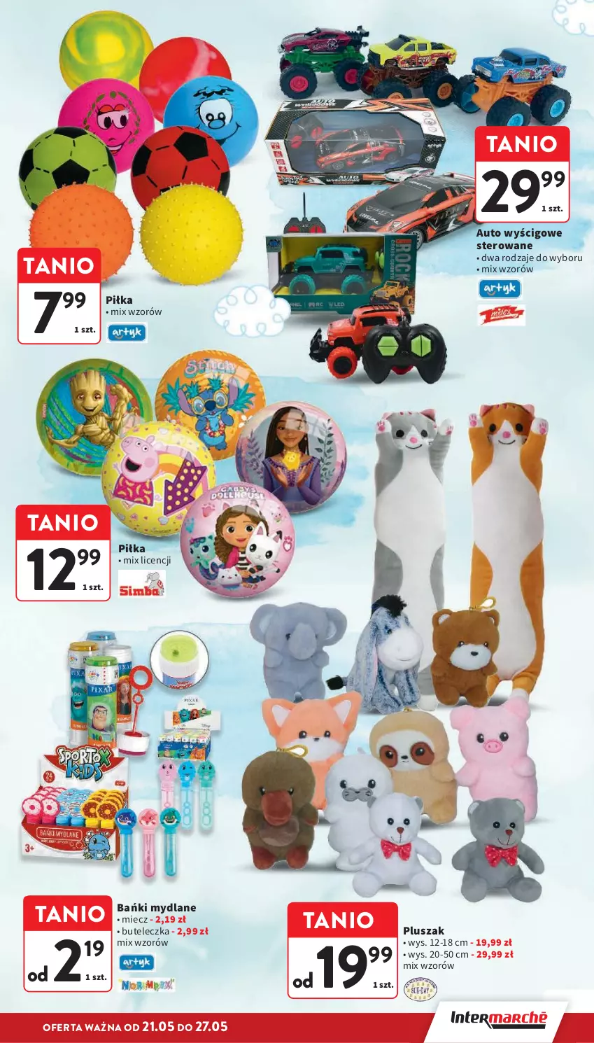 Gazetka promocyjna Intermarche - Gazetka Intermarche - ważna 21.05 do 27.05.2026 - strona 41 - produkty: Miecz, Pluszak