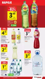 Gazetka promocyjna Intermarche - Gazetka Intermarche - Gazetka - ważna od 27.05 do 27.05.2026 - strona 33 - produkty: Nałęczowianka, Lemoniada, Ice tea, Primavera, Napoje, LANA, Schweppes, Lipton, Prima, Woda mineralna, Napój niegazowany, Woda, Napój, Hortex