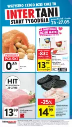 Gazetka promocyjna Intermarche - Gazetka Intermarche - Gazetka - ważna od 27.05 do 27.05.2026 - strona 44 - produkty: Schab wieprzowy, Obuwie, Merci