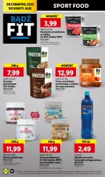 Gazetka promocyjna Lidl - GAZETKA - Gazetka - ważna od 24.02 do 24.02.2024 - strona 34 - produkty: Por, Gra, Orzeszki, Migdały, Sante, Czekolada mleczna, Owsianka, Sport, Czekolada, Krem orzechowy, Woda mineralna, Woda, Orzeszki ziemne, Granola, Brownie, Kokos