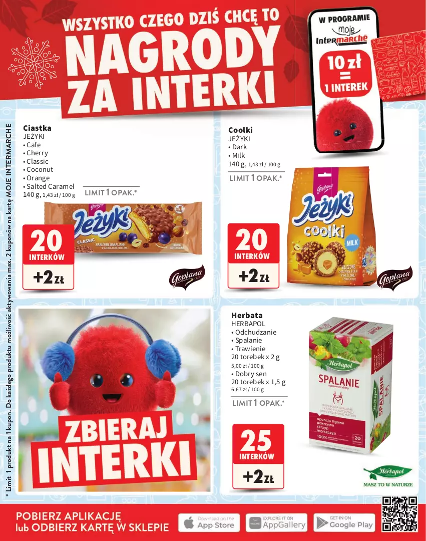 Gazetka promocyjna Intermarche - Gazetka Intermarche - ważna 03.11.2025 do 28.02.2026 - strona 12 - produkty: Ciastka, Herbapol, Herbata, Jeżyki