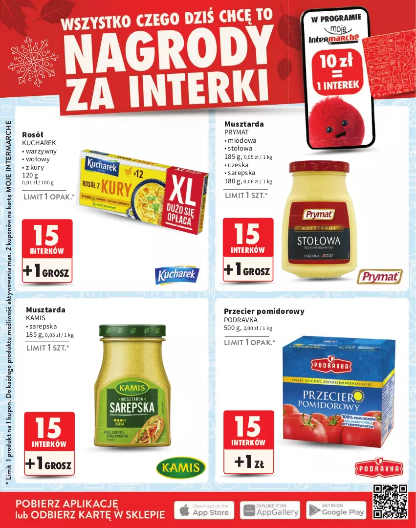 Gazetka promocyjna Intermarche - Gazetka Intermarche - ważna 03.11.2025 do 28.02.2026 - strona 6 - produkty: Kamis, Kucharek, Mus, Musztarda, Podravka, Prymat, Rosół