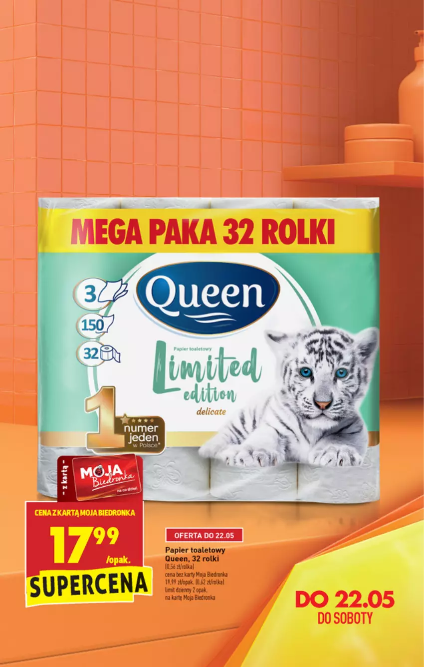 Gazetka promocyjna Biedronka - W tym tygodniu - ważna 20.05 do 26.05.2021 - strona 15 - produkty: Dron, Papier, Papier toaletowy, Rolki