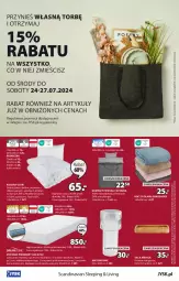 Gazetka promocyjna Jysk - Oferta tygodnia - Gazetka - ważna od 11.08 do 11.08.2024 - strona 17 - produkty: Koc, Kołdra, Pościel, Materac, Taca, Tera, Wazon, Komplet pościeli, Poduszka, Materac piankowy, Mango, Kokos, Fa