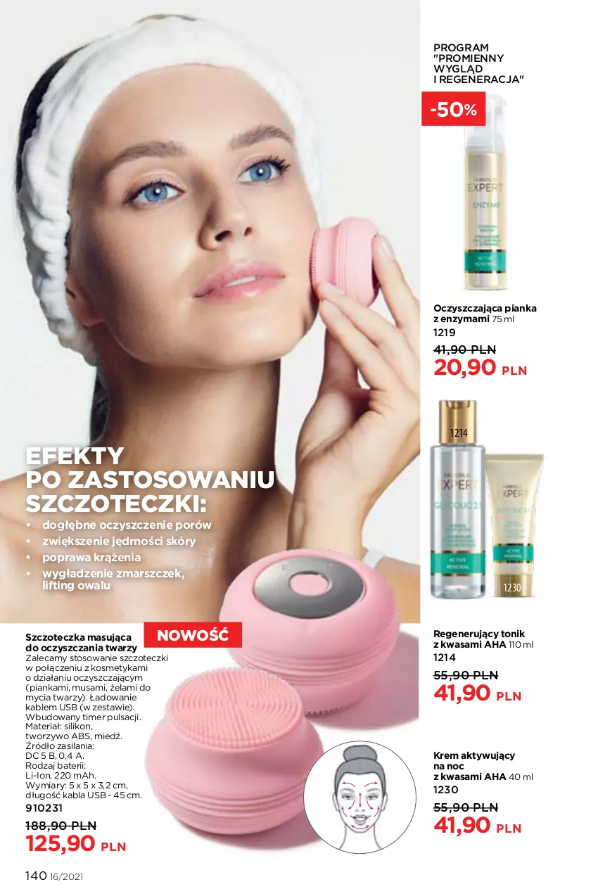 Gazetka promocyjna Faberlic - Gazetka - ważna 01.11 do 21.11.2021 - strona 140 - produkty: Gra, Mars, Mus, Por, Silan, Szczoteczka, Tonik, Wasa