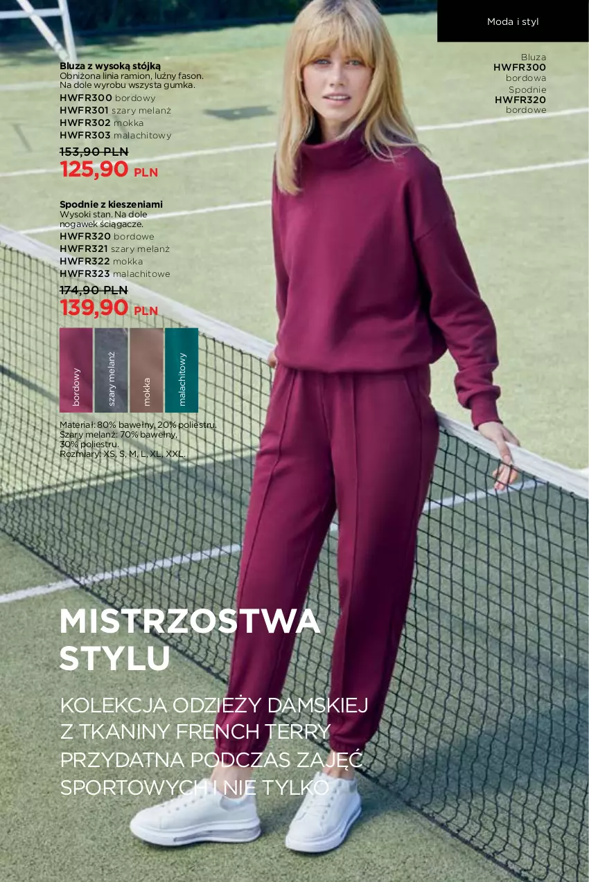 Gazetka promocyjna Faberlic - Gazetka - ważna 01.11 do 21.11.2021 - strona 309 - produkty: Bluza, Fa, Moda, Por, Sok, Spodnie, Sport