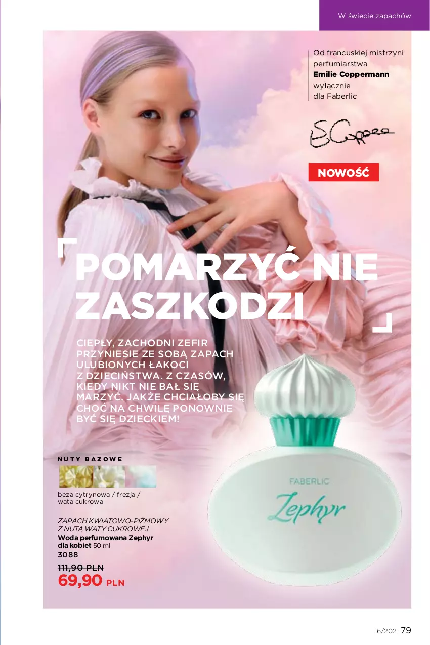 Gazetka promocyjna Faberlic - Gazetka - ważna 01.11 do 21.11.2021 - strona 79 - produkty: Dzieci, Fa, Koc, Nuty, Perfum, Wata cukrowa, Woda, Woda perfumowana