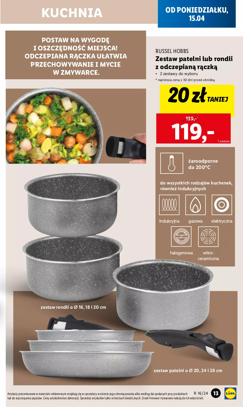 Gazetka promocyjna Lidl - GAZETKA - ważna 15.04 do 20.04.2024 - strona 15 - produkty: Halo, Kuchnia, Por