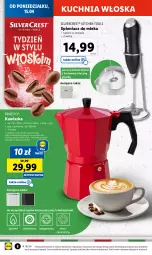 Gazetka promocyjna Lidl - GAZETKA - Gazetka - ważna od 20.04 do 20.04.2024 - strona 10 - produkty: Halo, Silvercrest, Kuchnia, Kawiarka