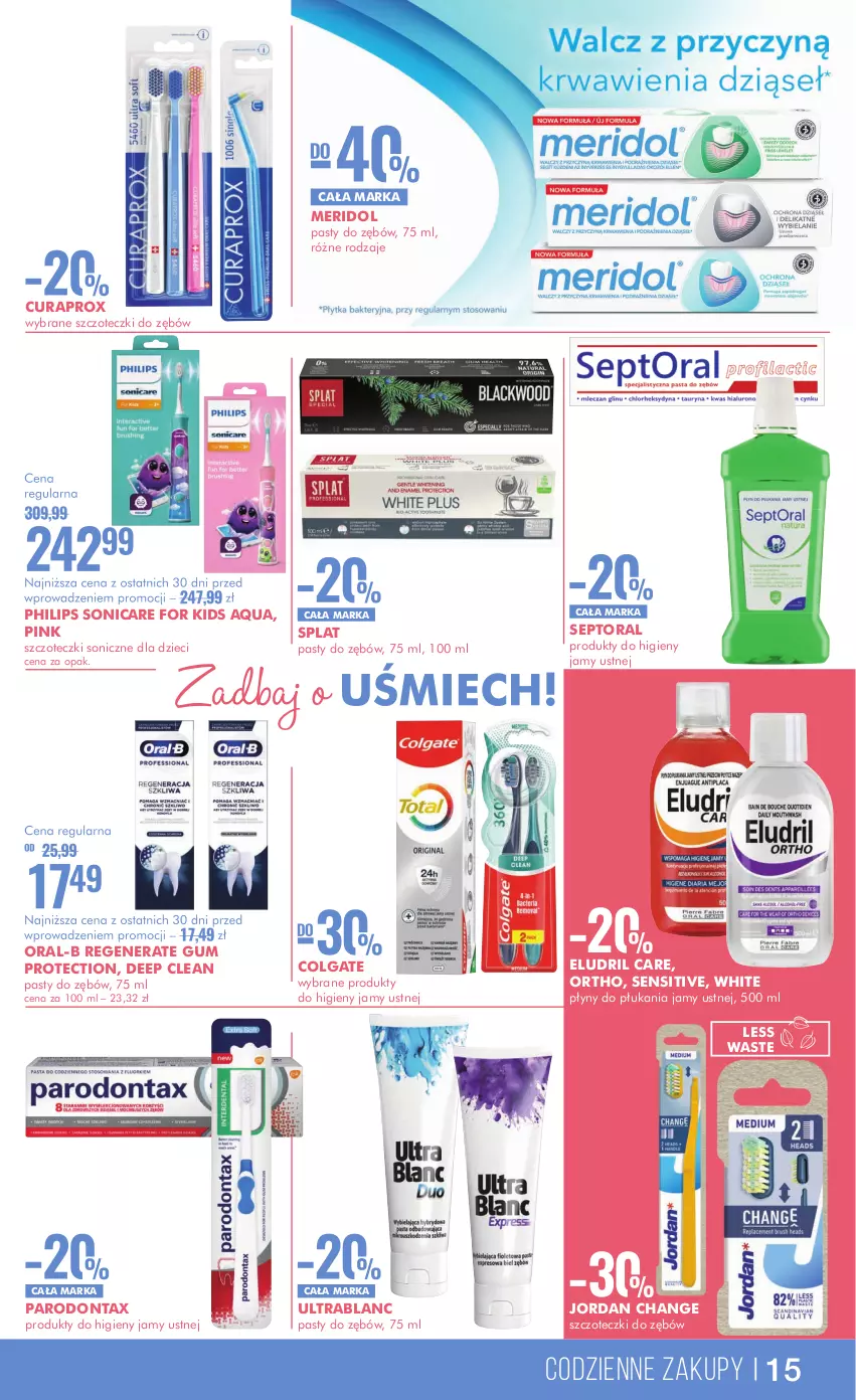 Gazetka promocyjna Super Pharm - Gazetka - ważna 15.05 do 28.05.2024 - strona 15 - produkty: Colgate, Curaprox, Dzieci, LG, Parodontax, Philips