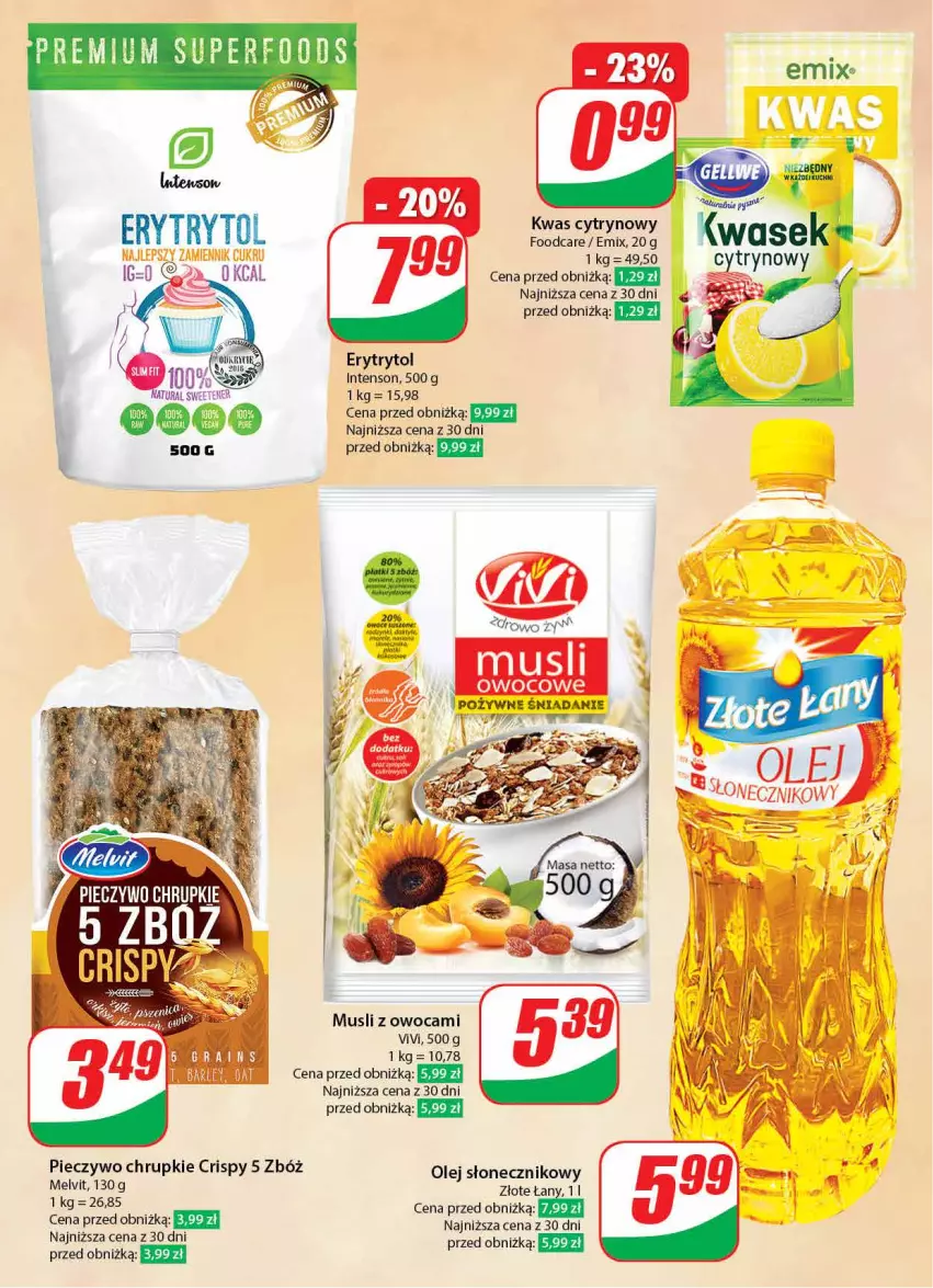 Gazetka promocyjna Dino - Gazetka 1 - ważna 04.01 do 05.01.2024 - strona 17 - produkty: Chrupki, Gra, Melvit, Mus, Olej, Olej słonecznikowy, Piec, Pieczywo, Pieczywo chrupkie, Pur