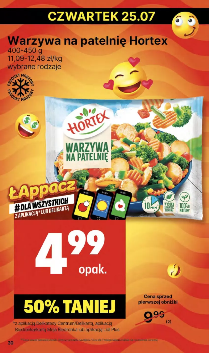 Gazetka promocyjna Delikatesy Centrum - NOWA GAZETKA Delikatesy Centrum od 25 lipca! 25-31.07.2024 - ważna 25.07 do 31.07.2024 - strona 30 - produkty: Dron, Hortex, Rum, Warzywa