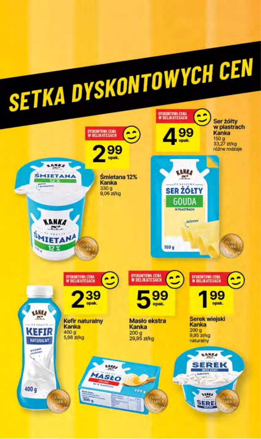 Gazetka promocyjna Delikatesy Centrum - NOWA GAZETKA Delikatesy Centrum od 25 lipca! 25-31.07.2024 - ważna 25.07 do 31.07.2024 - strona 34 - produkty: Kefir, Kefir naturalny, Masło