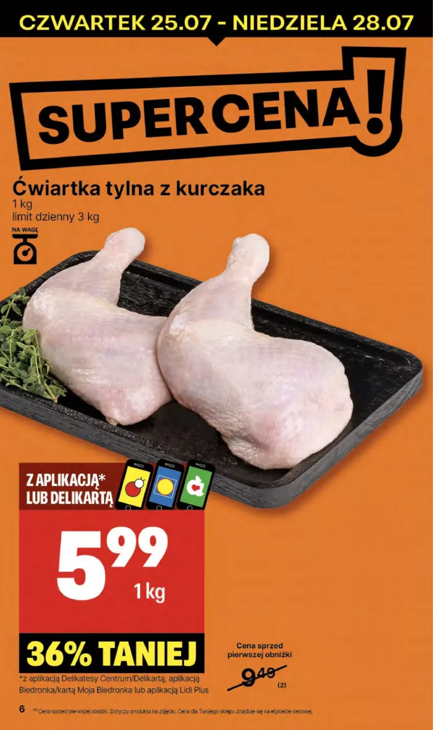 Gazetka promocyjna Delikatesy Centrum - NOWA GAZETKA Delikatesy Centrum od 25 lipca! 25-31.07.2024 - ważna 25.07 do 31.07.2024 - strona 6 - produkty: Dron, Kurczak, Rum