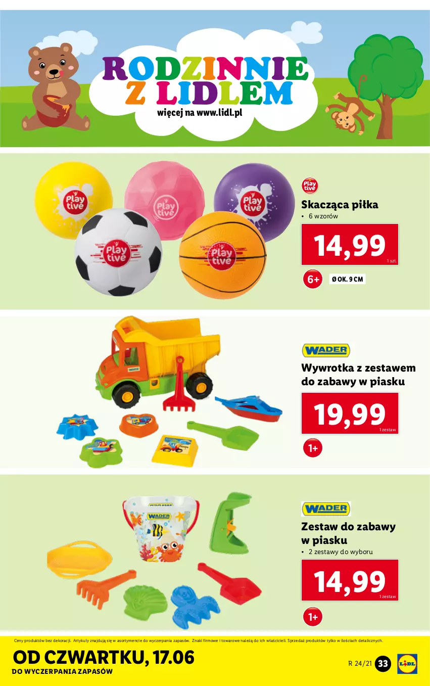 Gazetka promocyjna Lidl - GAZETKA - ważna 14.06 do 19.06.2021 - strona 33 - produkty: Wywrotka