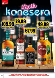 Gazetka promocyjna Topaz - Gazetka - Gazetka - ważna od 30.06 do 30.06.2024 - strona 6 - produkty: Sos, Gra, Tropical, Whiskey, Whisky, Jack Daniel's, Grant's