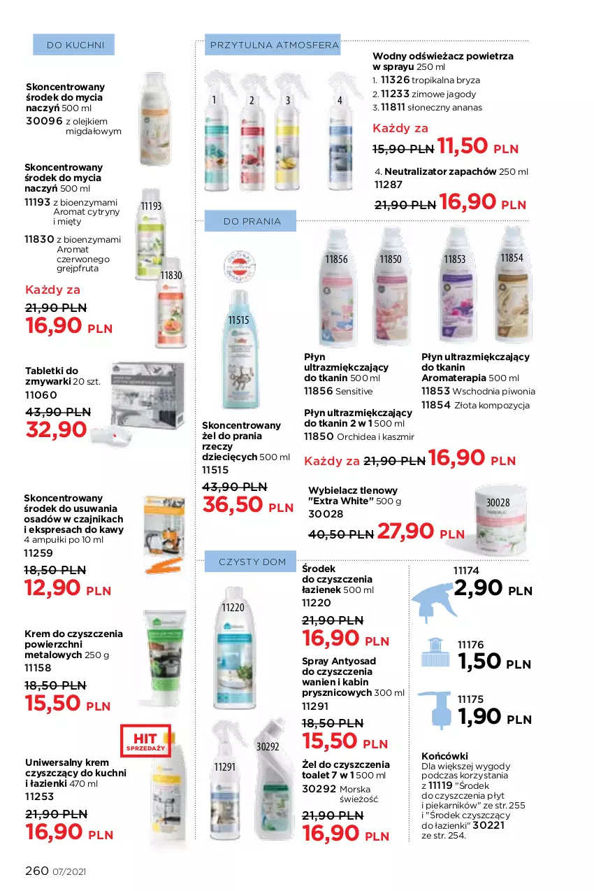 Gazetka promocyjna Faberlic - Gazetka - ważna 03.05 do 23.05.2021 - strona 260 - produkty: Ananas, Bryza, Cytryny, Czajnik, Do mycia naczyń, Dzieci, Grejpfrut, Jagody, Odświeżacz powietrza, Olej, Piekarnik, Piwo, Tablet, Tabletki do zmywarki, Tera, Zmywarki