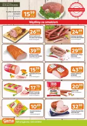 Gazetka promocyjna Gama - Gazetka Gama - Gazetka - ważna od 14.10 do 14.10.2025 - strona 2 - produkty: Ser, Gra, Szynka wieprzowa, Serdelki, Szynka, Przysmaki, Lanki, Kiełbasa, Olewnik