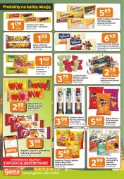 Gazetka promocyjna Gama - Gazetka Gama - Gazetka - ważna od 14.10 do 14.10.2025 - strona 4 - produkty: Ciastka, Krakus, Lajkonik, Ba!, Prince Polo, Cukier, Jutrzenka, Praliny, Chipsy, Wafelek, Chrupki, Lion, Babuni, 7 Days, Rogal, Baton, Cukierki, Gala, Krakuski, Krakersy, Fa