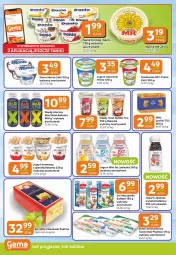 Gazetka promocyjna Gama - Gazetka Gama - Gazetka - ważna od 14.10 do 14.10.2025 - strona 6 - produkty: Mozzarella, Jogurt naturalny, Sok, Ser, Gra, Ementaler, Piątnica, Zott, Jogurt, Serek, Bakoma, Napój mleczny, Galbani, Danio, Deser, Twój Smak, Słynne, Napój, Monte