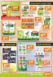 Gazetka promocyjna Gama - Gazetka Gama - Gazetka - ważna od 14.10 do 14.10.2025 - strona 9 - produkty: Ludwik, Odkamieniacz, Sok, Ser, Cif, Ajax, Papier, Kukurydza konserwowa, Sati, Papier toaletowy, Fasola, Odtłuszczacz, Mleczko, Ręcznik, Fanta, Olej rzepakowy, Felix, Olej, Groszek, Nektar, Kukurydza, Fa